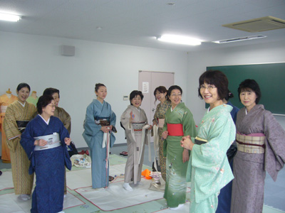 北日本学院着付教室写真2